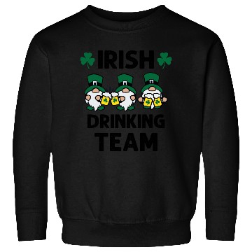 Discover Irish Beer Drinking Gnomies Team Funny St Patrick Sweatshirts