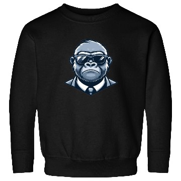Discover Gorilla With Sunglasses Sweatshirts