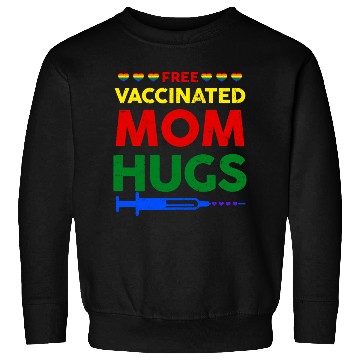 Discover Gay Pride Lesbian Free Vaccinated Mom Hugs Lgbt Sweatshirts