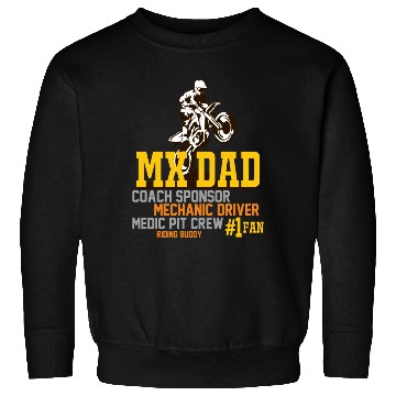 Discover Mx Dad Motocross Supercross Papa Sweatshirts