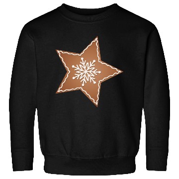 Discover beautiful gingerbread star for Christmas Sweatshirts
