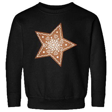 Discover beautiful gingerbread star for Christmas Sweatshirts