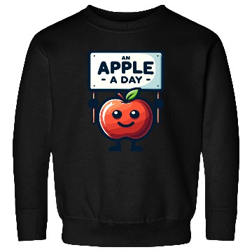 Discover An Apple A Day Sweatshirts