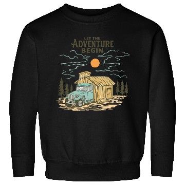 Discover Let the Adventure Begin Sweatshirts