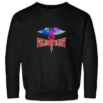 Discover Phlebotomist Medical Caduceus Sweatshirts