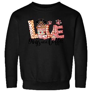 Discover Daschund Coffee Lover Dog Mom Valentines Day Sweatshirts