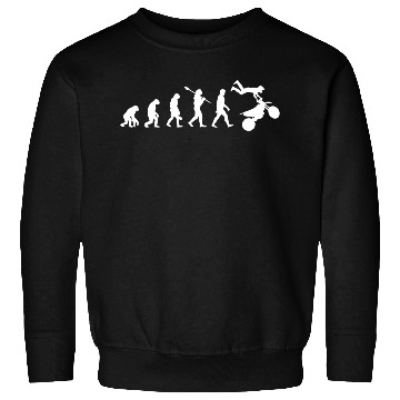 Discover Dirt Bike evolution Sweatshirts