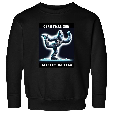 Discover Serene Sasquatch Sweatshirts