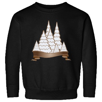 Discover beautiful gingerbread forest for Christmas Sweatshirts