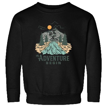 Discover The Adventure Begin Sweatshirts