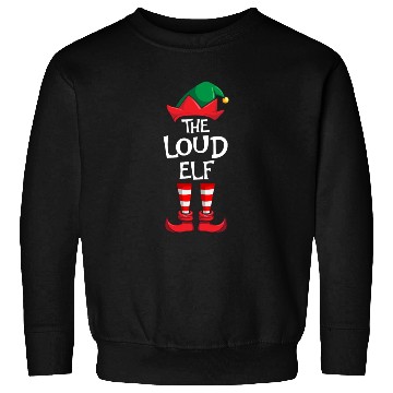 Discover Loud Elf Matching Family Christmas Sweatshirts