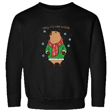 Discover Capybara Winter Sweatshirts