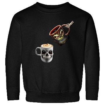 Discover The scary drink Sweatshirts