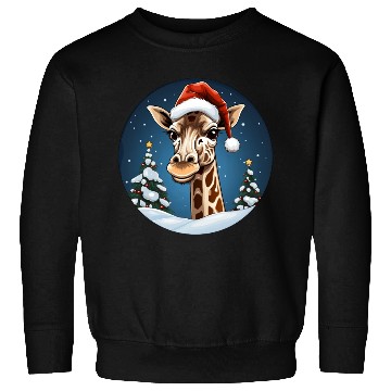 Discover Giraffe Christmas Sweatshirts