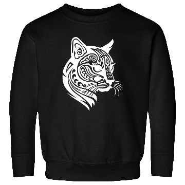 Discover Cat Tattoo Artistry Unleashed in White Sweatshirts