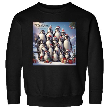 Discover Christmas penguins Sweatshirts