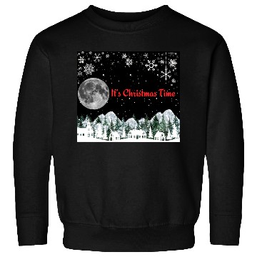 Discover It s Christmas Time 3 3 black Sweatshirts