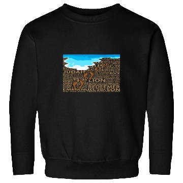Discover Jesus' Guiding Footprints Sand Sweatshirts