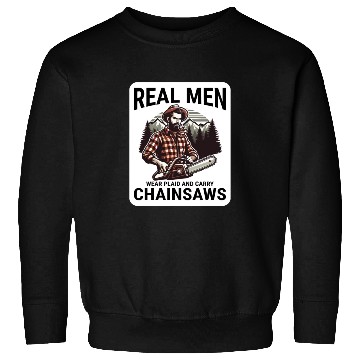 Discover Lumberjack Woodworker Woodcutter Chainsaw Arborist Sweatshirts
