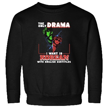 Discover Korean subtitles and K-Pop Sweatshirts