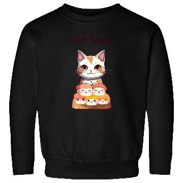 Discover Cat Sushi Sweatshirts