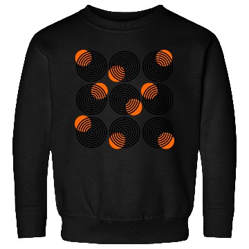 Discover homelon goggle eyed orange dots Sweatshirts