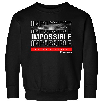 Discover Black and White Impossible Sweatshirts