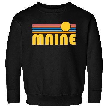Discover Maine Sunset Maine Sweatshirts