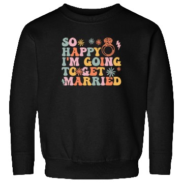 Discover Bride Bridal Party Engagement Sweatshirts
