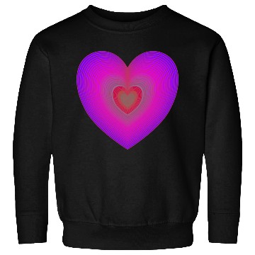 Discover Purple Heart Beating Sweatshirts