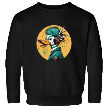 Discover Punk Duck Duckling Sweatshirts