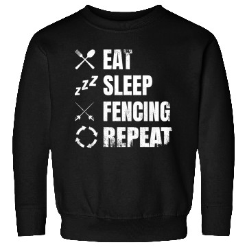 Discover Fencing Daily Routine Sweatshirts