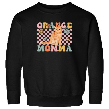 Discover Groovy Cat Mom Cat Lover Sweatshirts