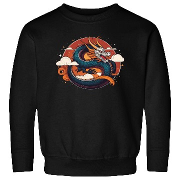 Discover a traditional Chinese dragon Sweatshirts