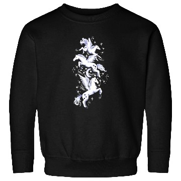 Discover Pretty Purple Punk Pegasi Sweatshirts