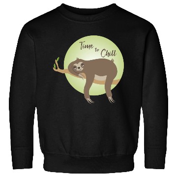 Discover Sloth - Time To Chill Sweatshirts