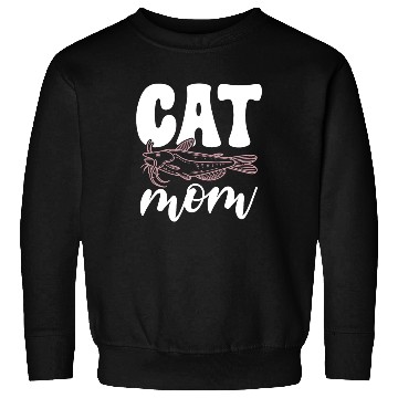 Discover Cat Mom Catfish Catfishing Angler Noodler Sweatshirts