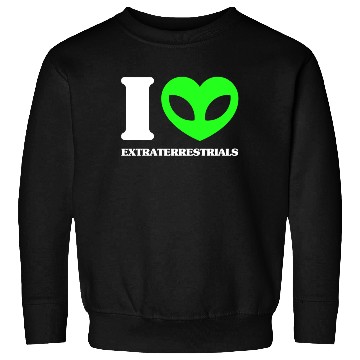 Discover Alien, Aliens, UFO, UAP, Space Unknown Flight Sweatshirts