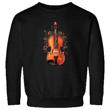 Discover Violinist Violin Music Art Violin Player Sweatshirts