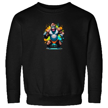 Discover Cartoonish Gorilla Sweatshirts