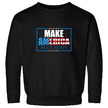 Discover Make America Blue Again Patriotic American Flag Sweatshirts