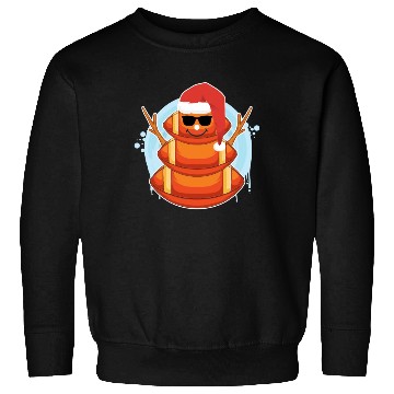Discover Rugby Snowman American Football Snowing Sweatshirts