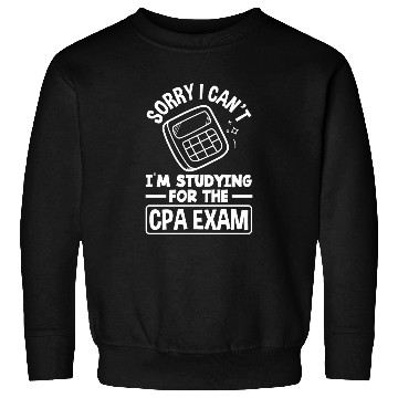 Discover CPA Exam Funny Accounting Student Gift Sweatshirts
