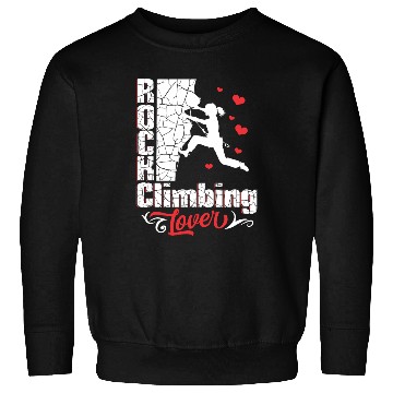 Discover Rock Climbing Lover Sweatshirts