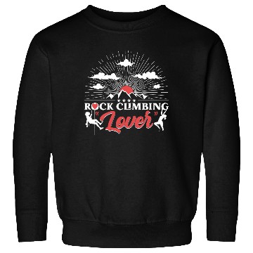 Discover Rock Climbing Lover Sweatshirts