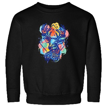 Discover Winter Wonderland: Deer Color Design Sweatshirts
