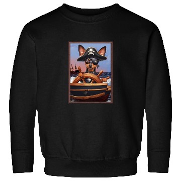 Discover Pirate Miniature Pinscher Sweatshirts