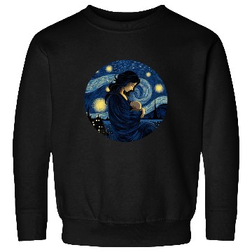 Discover Breastfeeding Starry Night Sweatshirts Motherhood