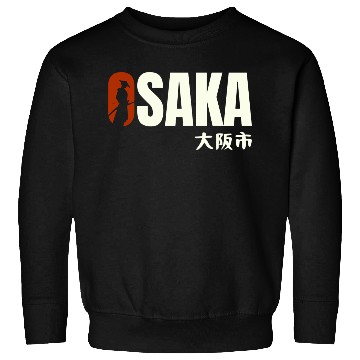 Discover Osaka Typography Sweatshirts - Urban Statement