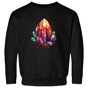 Discover Lapidary Artist Gemstone Stone Collecting Stone Sweatshirts